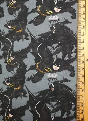 Batman Fabric UK 100% Cotton Material Characters DC Comic Book Superheros Dark K • £5.50