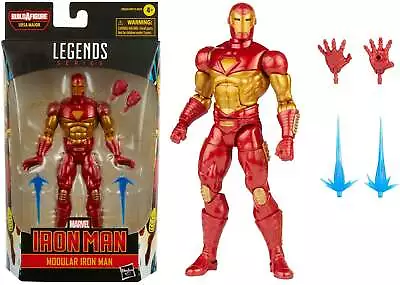 Marvel Legends Comic Modular Iron Man 6  Inch Action Figure - Hasbro *SALE* • £14.99