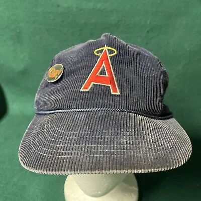 Vintage Anaheim Angels Corduroy Snap Back Hat SGA Coca Cola  • $19.99