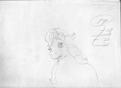 MY LITTLE PONY Cartoon Animation Production Pencil Drawing MLP C17/21-60 • $15.25