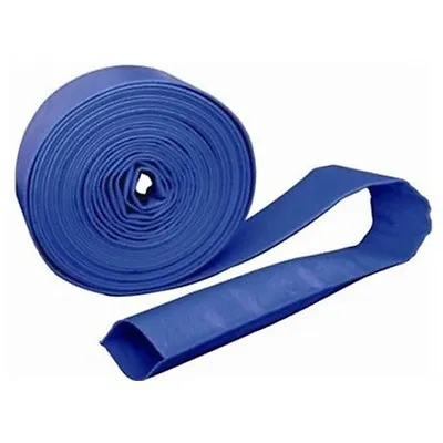 1 1/2  Layflat 38mm Layflat PVC Lay Flat Blue Water Delivery Hose  • £8.34