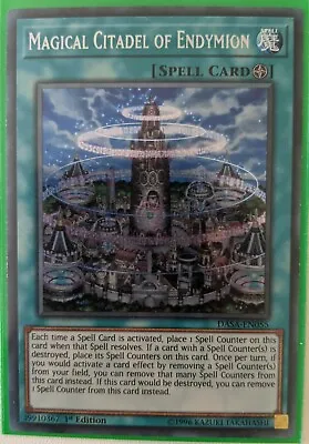 YuGiOh Magical Citadel Of Endymion Secret Rare 1st Edition DASA-EN055  • $1.90