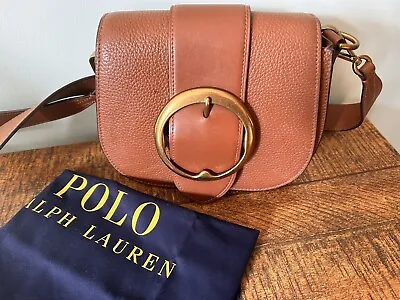 Ralph Lauren Mini Lennox Leather Tan Bag • £45