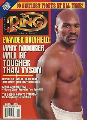 $8.99 • Buy The Ring December 1997 Evander Holyfield