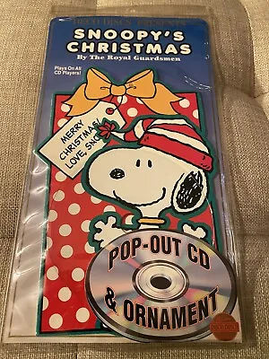 Vintage Snoopy’s Christmas Pop-out CD & Ornament • $9.99