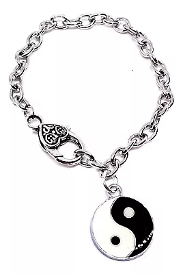 Yin Yang Bracelet Friendship Powerful Spiritual Balance Harmony Quality Chain • £5.95