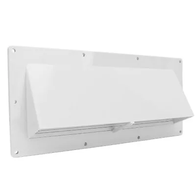 ✈ Hot RV Exhaust Vent Cover White Range Hood Sidewall Vent Cover With Lockable • $17.38