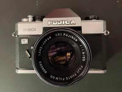 Vintage SLR Camera Fujica ST801 With Fujinon 1.8f Lens • $58