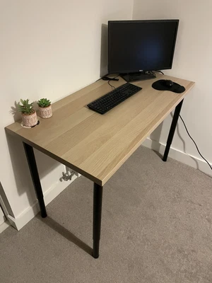 £30 • Buy IKEA Desk - Brown - Adjustable Height