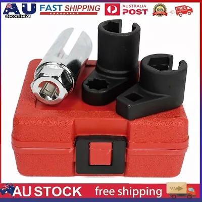 3 Pcs Automotive Oxygen Sensor Socket Wrench O2 Remover Tool Set Kit • $23.99