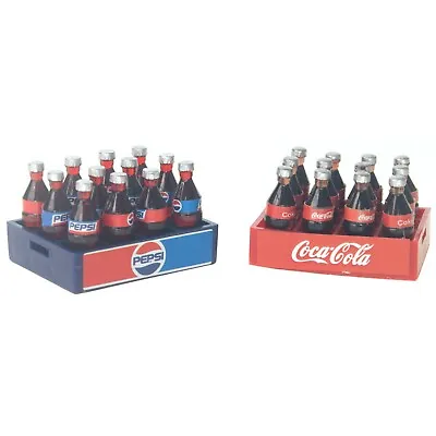 Mini Plastic Coke Bottles Crate Pack Garage For RC Car 1:10 Crawler Decoration • $8.98