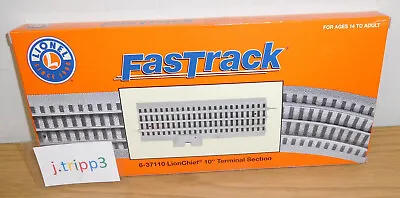 Lionel 6-37110 Fastrack Lionchief Terminal 10  Straight Fast Track O Gauge Train • $10.95