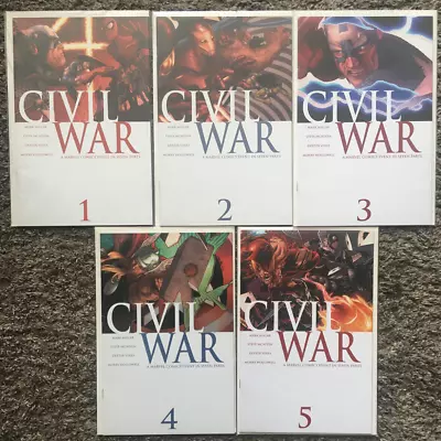 Civil War 1 To 5 (Marvel Comics  2006) • $0.99