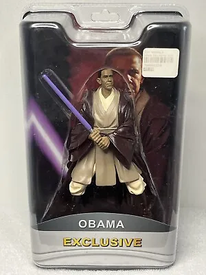 NIB Obama Jedi  Star Wars  Limited Edition Action Figure President W Lightsaber • $350