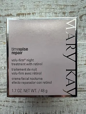 Mary Kay Timewise Repair Volu-Firm Night Treatment Cream W/ Retinol 1.7oz NIB 🌛 • $42.95