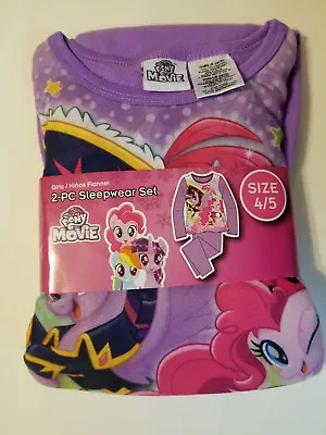 My Little Pony  Girls 2 Piece Pajama Set Long Sleeve Sizes 4-5 6-6X 10-12 NWT • $16.99