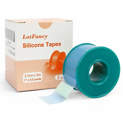 Tear Silicone Gel Tape Roll Medical Grade Wound Dressing Sticky Bandage Adhesive • $12.34