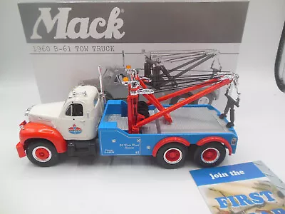 Rare First Gear 19-2301 1960 Model B-61 Mack Tow Truck Amoco 1:34 Scale • $77.71