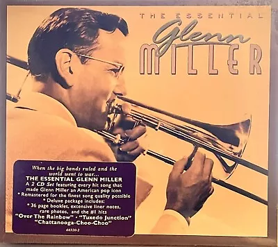 The Essential Glenn Miller By Glenn Miller (2 CD Set 1995) New & Sealed • $10.68