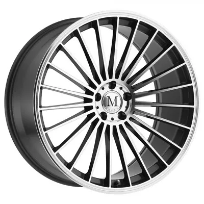 ONE MANDRUS 23 18x9.5 5/112 ET35 CB66.56 GLOSS GUNMETAL W/MIRROR CUT FACE • $285.95