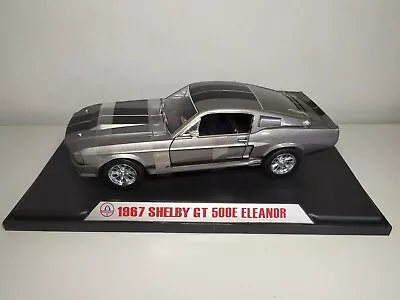RARE SHELBY COLLECTIBLES 1:18 1967 GT500 Eleanor  GONE IN 60 SECONDS -DC-500E01 • $93.99