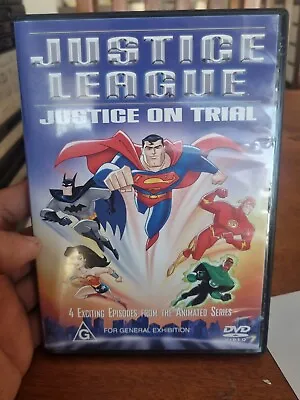 Justice League - Justice On Trial (DVD 2001) A19 • $9.49