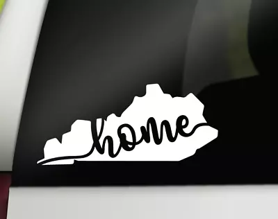 Kentucky Home Decal Kentucky Decal Home State Car Decal Window Laptop Decal • $4.05