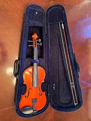 Violin With Case And Bow • $29.99