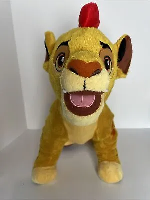 The Lion King Guard Kion Plush 14” Simba’s Son Red Mohawk Disney Stuffed Animal • $9.90