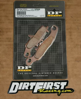 Dunlopad DP Brake Pads DP929 Kawasaki KFX 450R Suzuki LT-V 700 V-Force 4x4 650 • $24.95