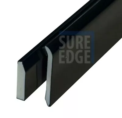 £19.43 • Buy EPDM Rubber Roofing 2.5 Metres Drip Trim Edge , U-PVC Flat Roof Gutter Trim