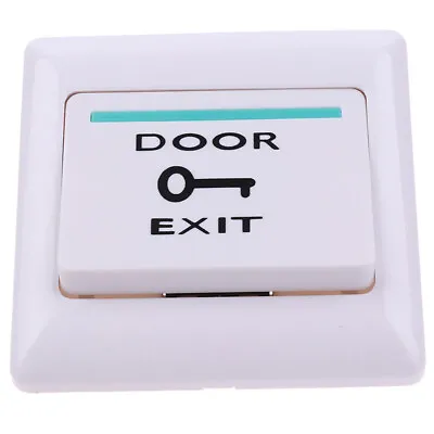 £5.21 • Buy Exit Push Release Button Switch For Electric Magnetic Lock Door Access Control-