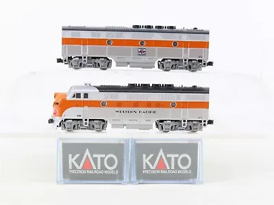 N Scale KATO 106-0302 WP Western Pacific EMD F3A/B Diesel Set #801A/B • $279.95