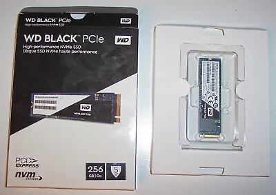 256GB WD Black M.2 PCIe NVMe 22x80 SSD (0) • £29.99