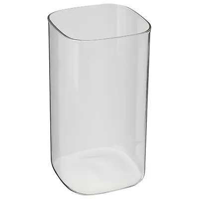 8 X4  Square Glass Vases Cube Shape Flower Vase Clear Floating Candle Holder • $18.25