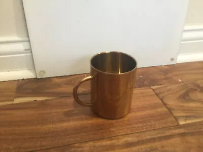 Copper Mug Round Handle 4''X3'' Excellent • $8.92