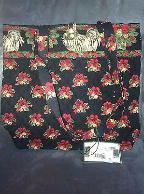 Vera Bradley Hens & Holly Tote Handbag - Very Rare - Brand New With Tags • $249.99