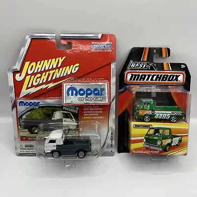 Johnny Lightning Lightning Mopar 1965 Dodge A-100 & 1966 Matchbox￼ A100 • $13.99