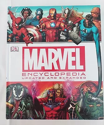 DK Marvel Encyclopedia Updated And Expanded 2014 Illustrated Hardback Book Used • £5