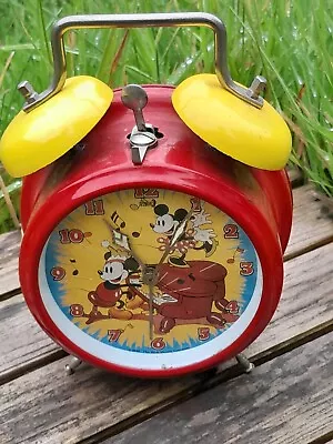 Vintage Bradley Mickey Mouse  Alarm Clock Made In Germany • £17.99