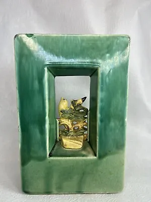 Vintage McCoy Pottery Arcature Bird Vase • $35