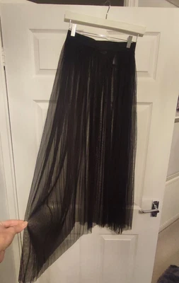 £4.60 • Buy Share Net Pleated Skirt