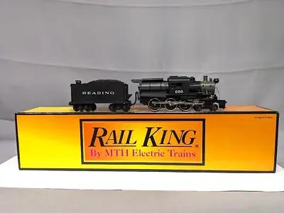 MTH Rail King #30-1142-1 Reading 4-6-0 Camelback Steam Engine C7 • $299.99