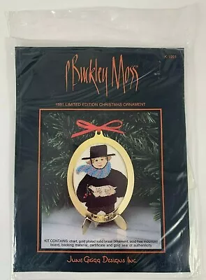 P. Buckley Moss K-1991 Limited Edition Christmas Ornament Cross Stitch Kit  • $18.99