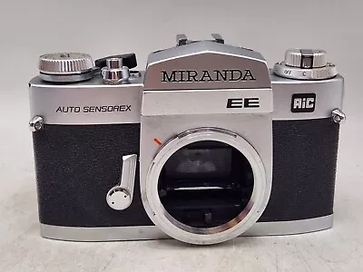 *READ Parts* Miranda Auto Sensorex EE AiC 35mm Film SLR Camera Body Only Chrome • $13.56