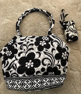 Vera Bradley “Night And Day “ Quilted Tote /Purse Plus Wristlet Wallet CLEAN EUC • $27.13