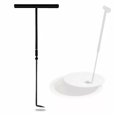 Manhole Cover Hook With Rotated Handle-30  Manhole Hook Tool • $27.99