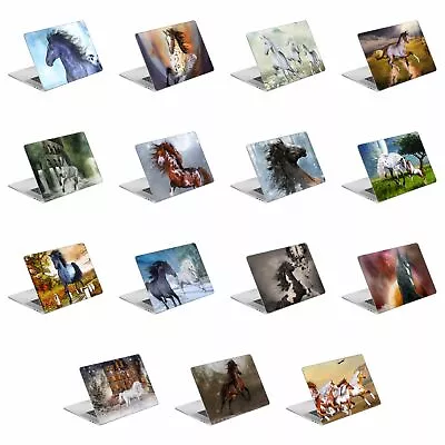 £24.95 • Buy Simone Gatterwe Horses Matte Vinyl Skin Decal For Apple Macbook Air Pro 13 - 16