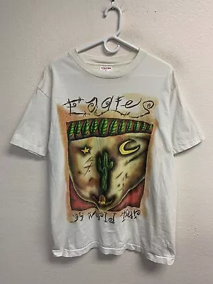 Vintage The Eagles Band T-Shirt XL Men's 1994 World Tour Single Stitch *SEE PICS • $47.44