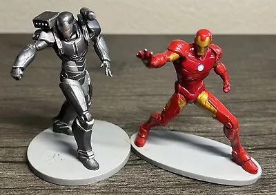 Disney Marvel Avengers Base Standing Figurines Ironman (London) And War Machine • $20